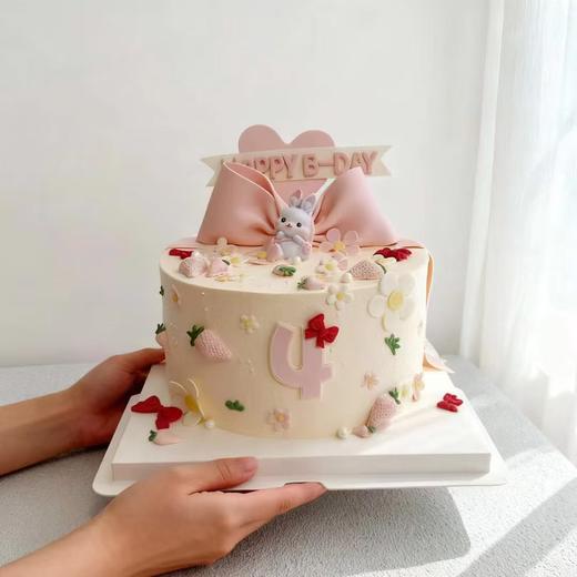 【新款】可爱小兔叽蛋糕  | 自带治愈光环的小兔子，一眼萌化~~ 商品图0