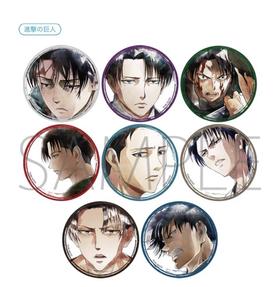 Ani-Art 进击的巨人 利威尔 个人池 水彩徽章 吧唧 8包/盒 谷子