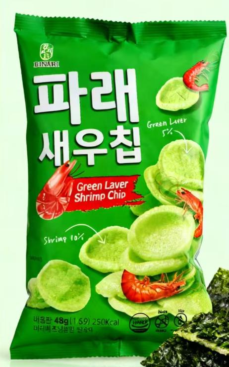 海苔味虾片48g 商品图0