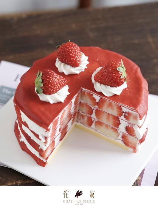 草莓千层塔蛋糕 商品图4