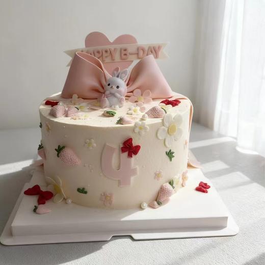 【新款】可爱小兔叽蛋糕  | 自带治愈光环的小兔子，一眼萌化~~ 商品图3
