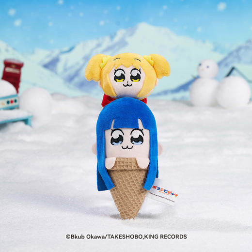 【GSC现货】pop子和pipi美的日常 冬日系列 毛绒卷尺 GSM 商品图2