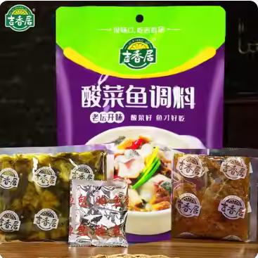 350g吉香居开味酸菜鱼调料 商品图1