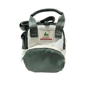 shukiku × OHIYO 泡泡糖斜挎双肩两用包 抹茶奶绿