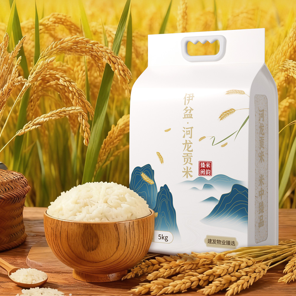 臻米闽韵5kg  伊盆河龙贡米