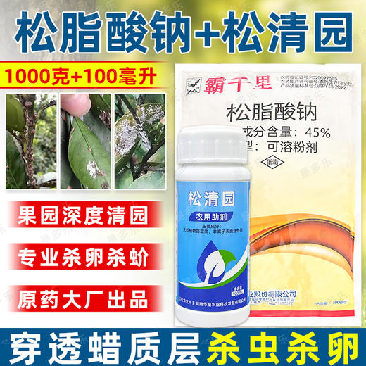 45%松脂酸钠纳松清园大鹏松树脂整袋松精油正牌清园剂杀虫剂正品 商品图3