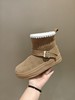 西村名物2025年冬季新款厚底防滑舒适保暖毛绒内里毛毛鞋雪地靴X25DS49971 商品缩略图2