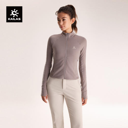 KAILAS凯乐石 XM3 女款立领美丽诺羊毛抓绒外套 KG2532209 商品图0