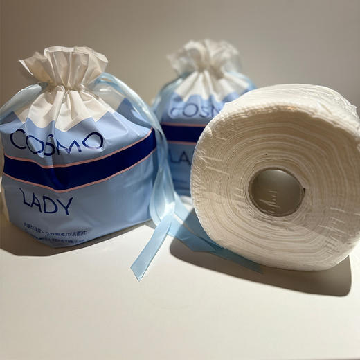 卷装棉柔巾洁面巾珍珠纹YU4115 商品图0