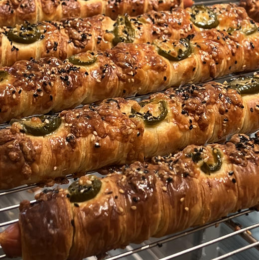 黑椒芝士香肠可颂棒 商品图1