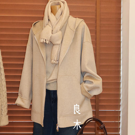 【部分现货】良木礼山羊绒大衣（D25102805） 商品图0