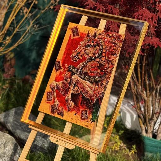 郭佳杰《马跃鸿图》版画 商品图5