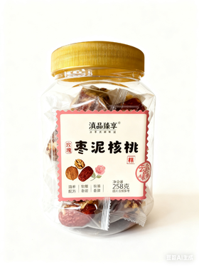 滇品臻享玫瑰枣泥核桃糕