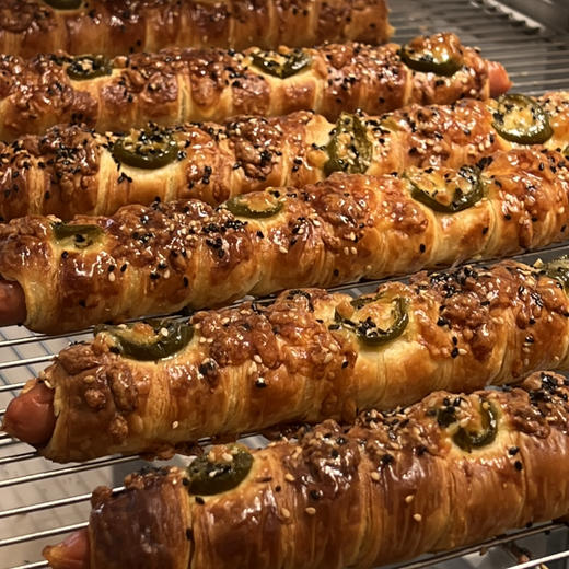 黑椒芝士香肠可颂棒 商品图2