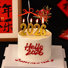 【鎏金新年】新年甜暖，2026年皆胜意-水果夹心蛋糕