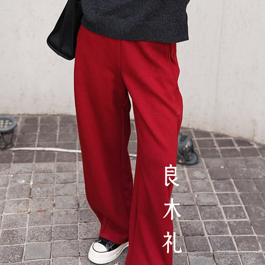 【特价不退换】【预售7天/加绒】良木礼抽绳香蕉裤（2730） 商品图0