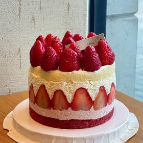 【幸福主义】ins风温柔草莓蛋糕水果蛋糕