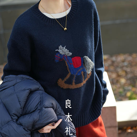 【部分现货】良木礼山羊绒上衣（D251102218F） 商品图1