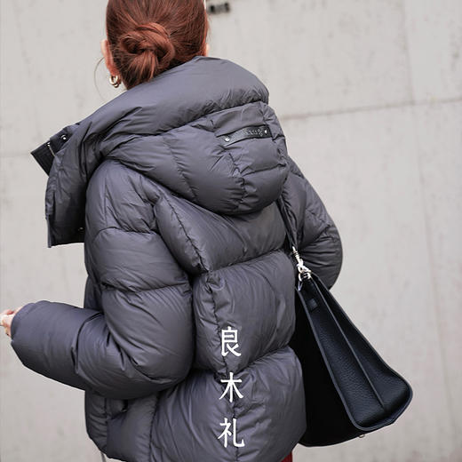 【特价不退换】【预售7天】良木礼短款连帽鹅绒服（D251101750） 商品图7