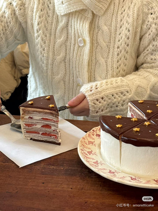 星星巧克力千层 商品图4