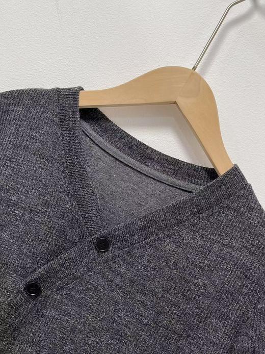 【清仓价】不参与退换 -A35不规则针织长袖小衫-喜出 商品图2