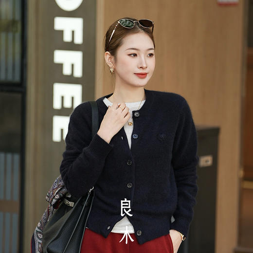 【预售7天】良木礼绵羊毛开衫(2754F) 商品图3