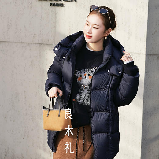 【特价不退换】【预售7天】良木礼连帽羽绒服（D1102611F） 商品图4