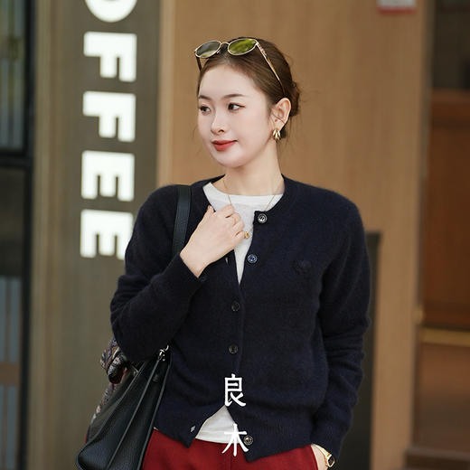 【预售7天】良木礼绵羊毛开衫(2754F) 商品图5