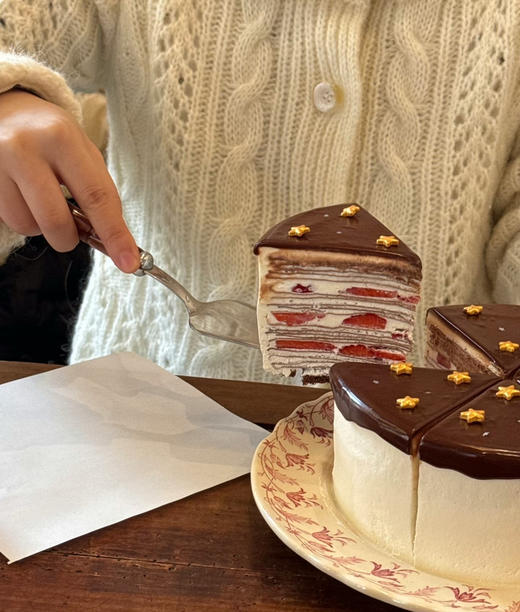 星星巧克力千层 商品图0