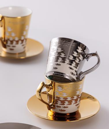 艺术大师系列《埃舍尔·飞鸟&鱼》典藏杯 商品图2