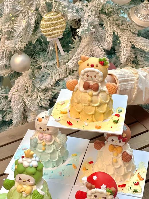 小雪人蛋糕（小4寸） 商品图1