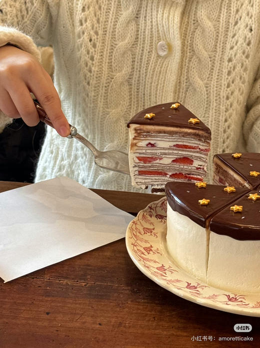 星星巧克力千层 商品图2