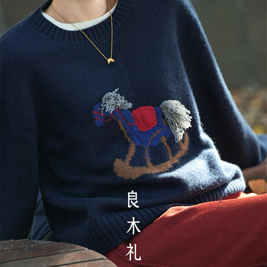 【部分现货】良木礼山羊绒上衣（D251102218F） 商品图3