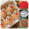 圣诞节蛋糕装饰-可爱麋鹿三件套/1*1包 商品缩略图0