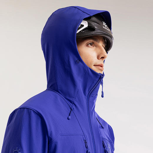 KAILAS凯乐石 男款M8-PRO连帽软壳外套 KG2539101 商品图3