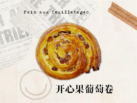 Bread | 开心果葡萄卷