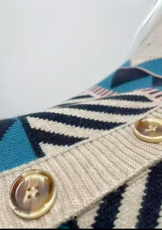 【韩系毛衣】海岛风～针织开衫毛衣-喜出 商品图2