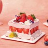 芭蕾草莓 ‧ 红颜 草莓伯牙红丝绒 蛋糕，可选5,6,8英寸 商品缩略图0