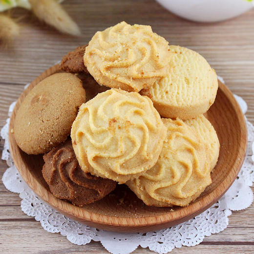 麦阿思小熊松脆曲奇饼干礼盒400g 商品图1