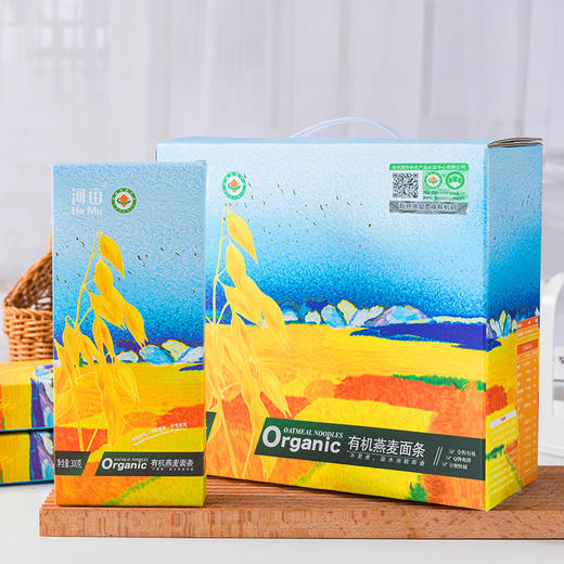 有机燕麦面条300g*5盒（原生态，非油炸），泡着吃 商品图4