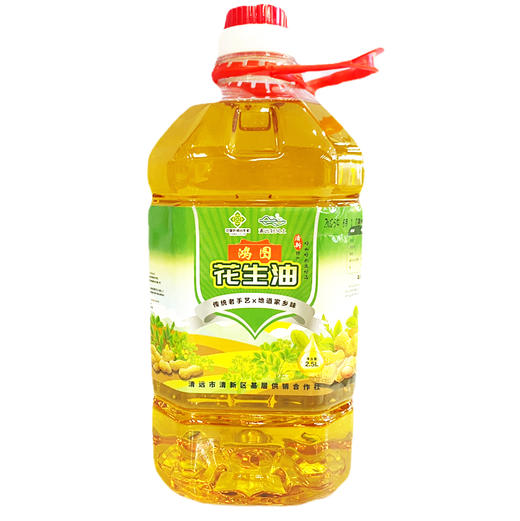 鸿图花生油2.5L（传统老手艺） 商品图0