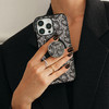 【蕾丝花序】暗夜蕾丝花 POPCASE手机壳 MagSafe Popcase磁吸款 镜面壳 黑色 iPhone17/16/15/14/13 商品缩略图1