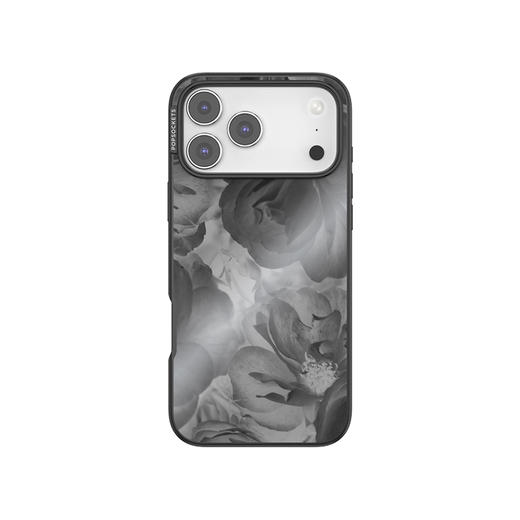 【蕾丝花序】暗夜花序 POPCASE手机壳 MagSafe Popcase磁吸款 镜面壳 黑色 iPhone17/16/15/14/13 商品图2