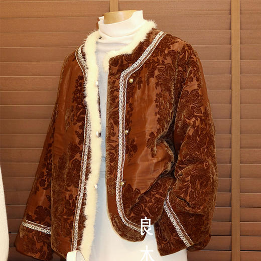 【特价不退换】【预售7天】良木礼水貂鹅绒服（D251103458） 商品图1