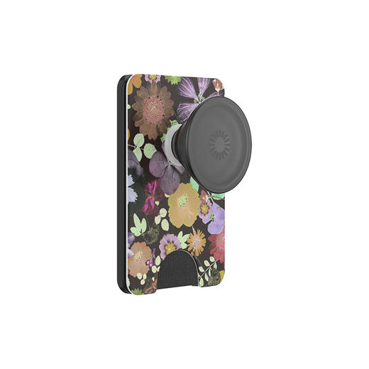 【蕾丝花序】暗夜群花·MagSafe卡包 WALLET卡包 Wallet of Magsafe磁吸卡包系列 黑色 商品图0