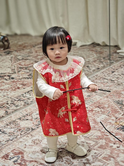 盛唐牡丹 | Kids 天马星空马甲 商品图0