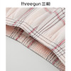 Threegun三枪 【纯棉】彩格翻领开襟长袖长裤女士家居套家居服-81838D111 商品缩略图8