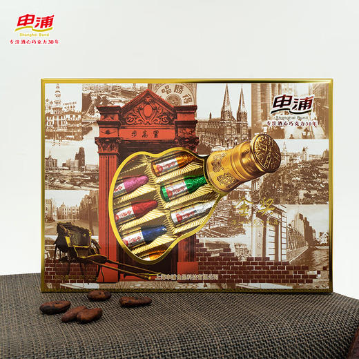 申浦金奖酒心牛奶巧克力153g 商品图4