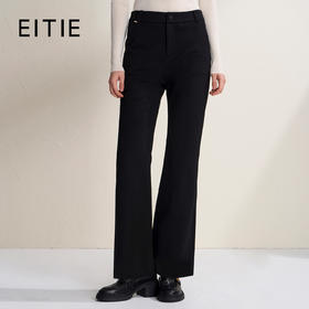 EITIE爱特爱时尚微喇显瘦修身中腰御寒保暖羽绒裤D2505921