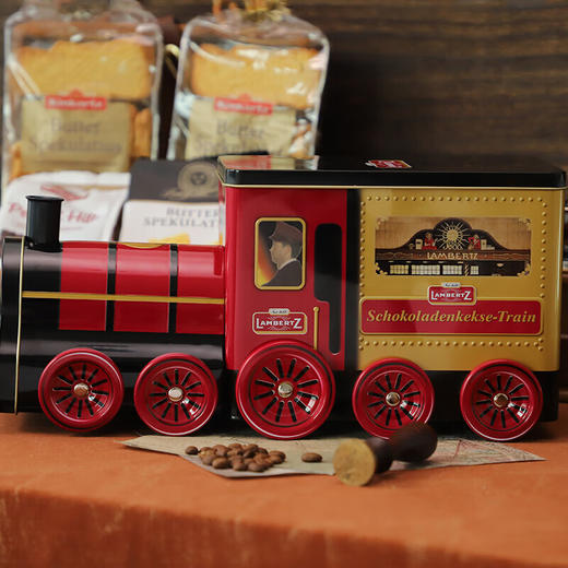 Lambertz黄油曲奇巧克力小火车礼盒725g 商品图0
